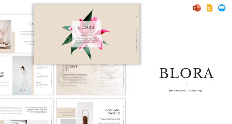 Blora - Keynote Presentation Template