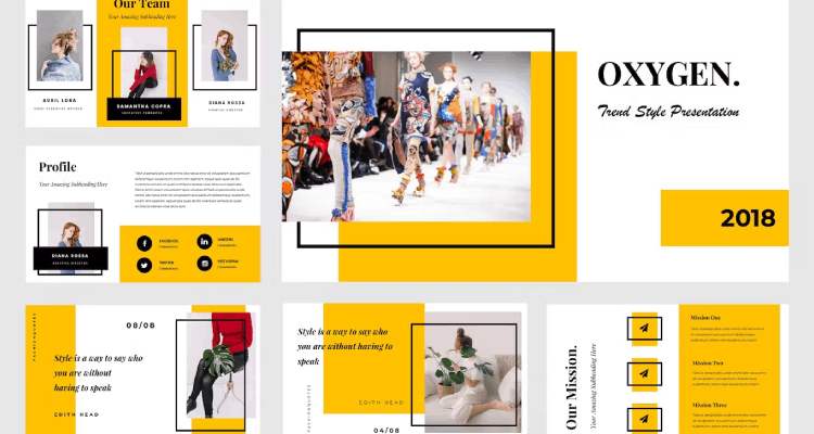 Oxygen - Keynote Presentation Template