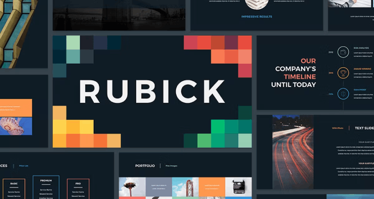 Rubick - Template for Keynote