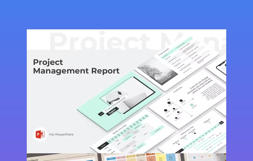 Project Management Report PowerPoint