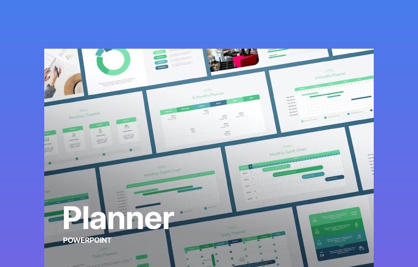 Rutina - Planner Template Powerpoint