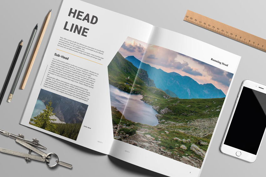 magazine template 11