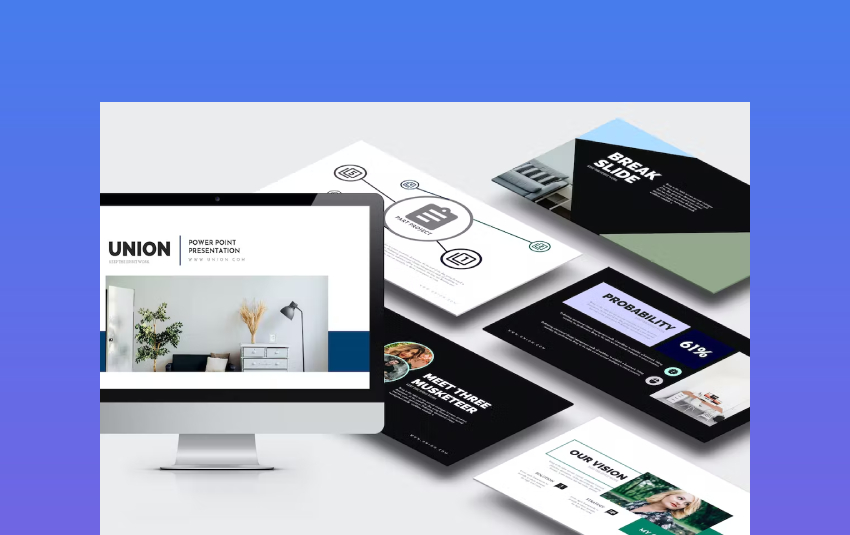 Union - Best Design for PPT to Create Pitch Decks