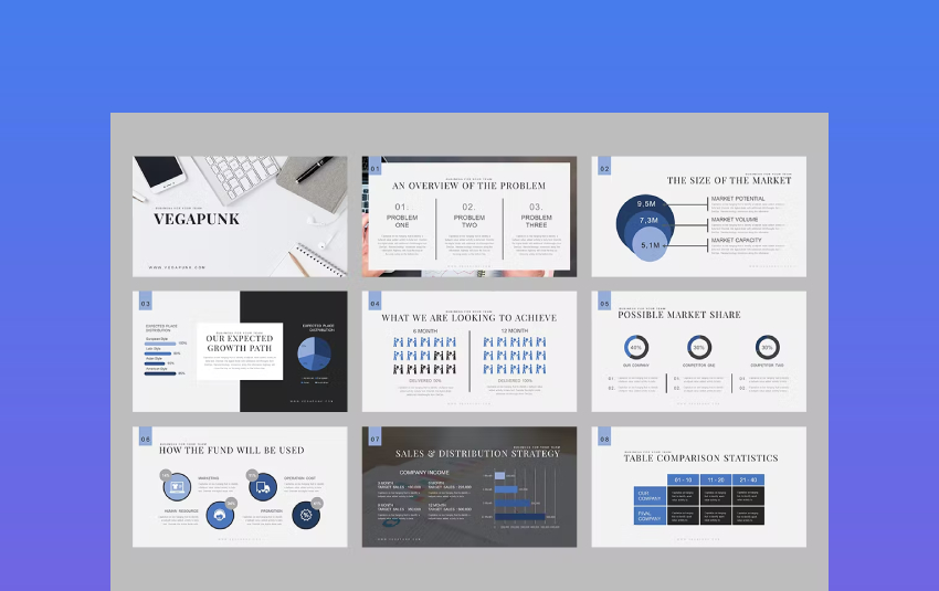 Vegapunk - Best Slide Design for a Presentation Pitch
