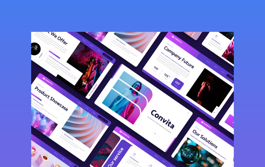Convita - Business Pitch Deck Keynote
