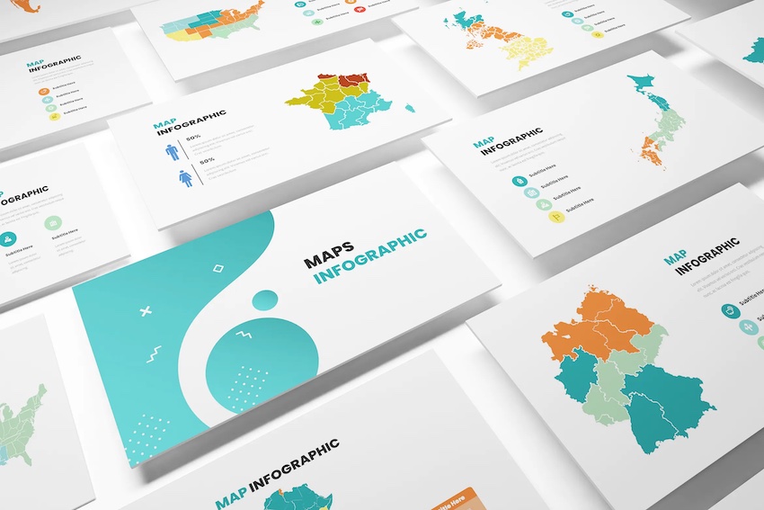  Editierbare Kartenvorlagen für Powerpoint