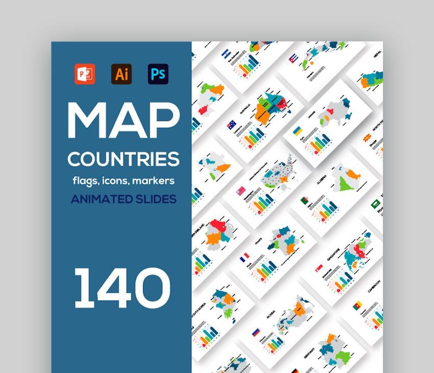 powerpoint map templates