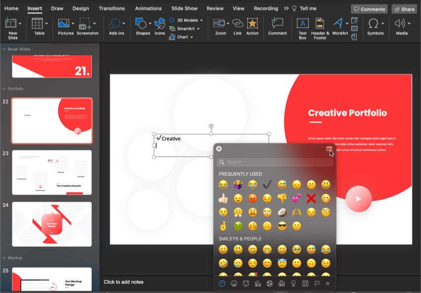Open the character viewer menu.