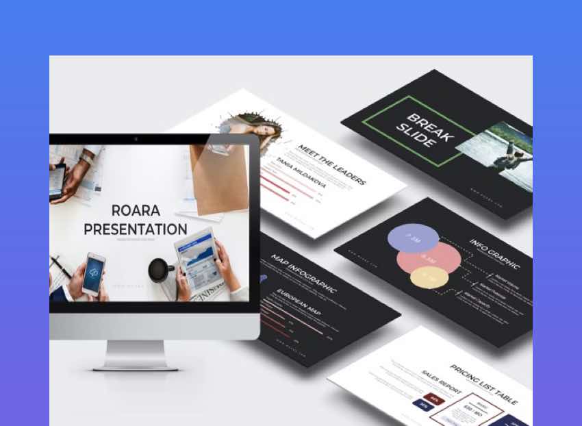 Roara PowerPoint template