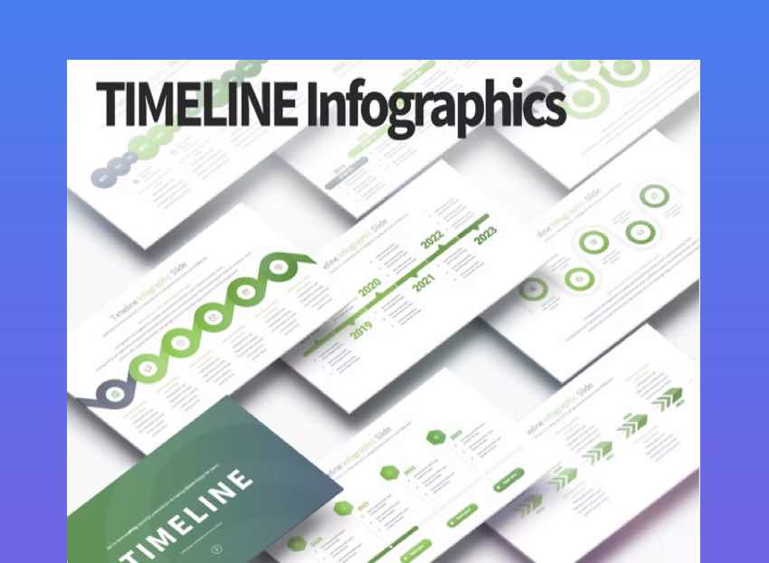 TIMELINE PowerPoint Infographics Slides