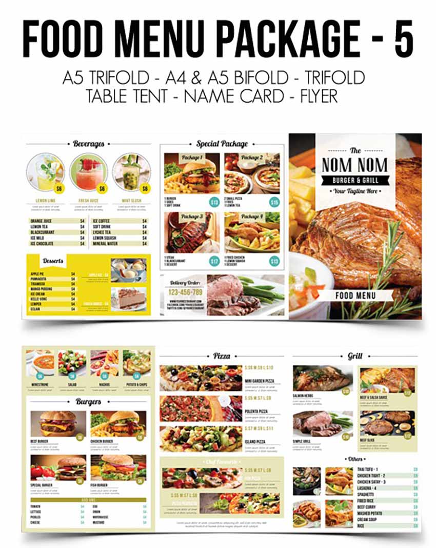Food Menu Package 5