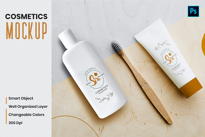 Neutral Cosmetic Label Templates From Envato Elements