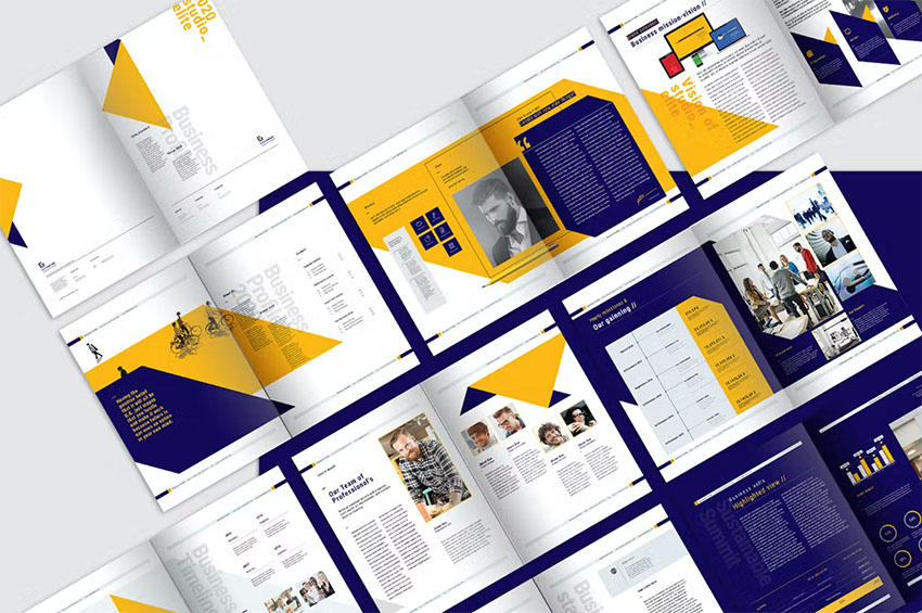 Business InDesign Brochure Template