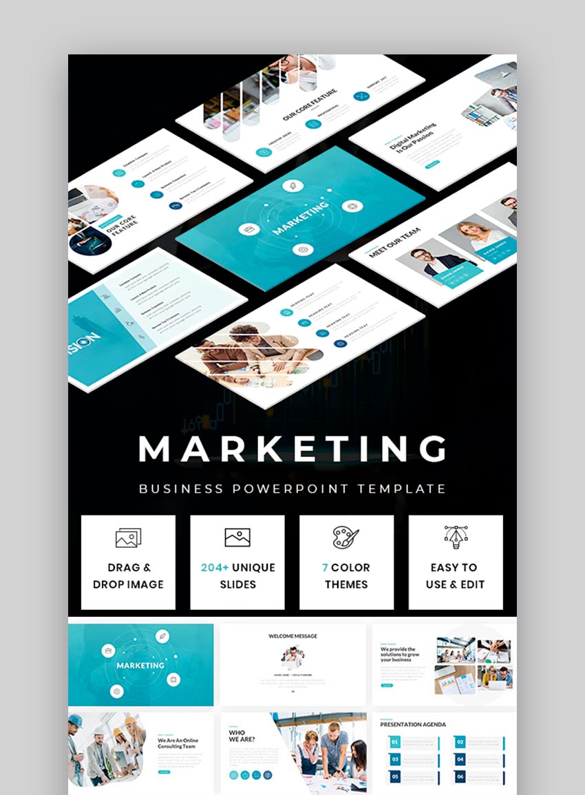 Marketing PPT - Business Powerpoint Template