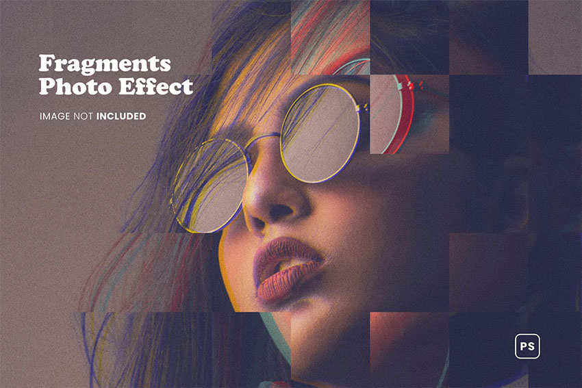 Fragment Photo Effect (PSD)