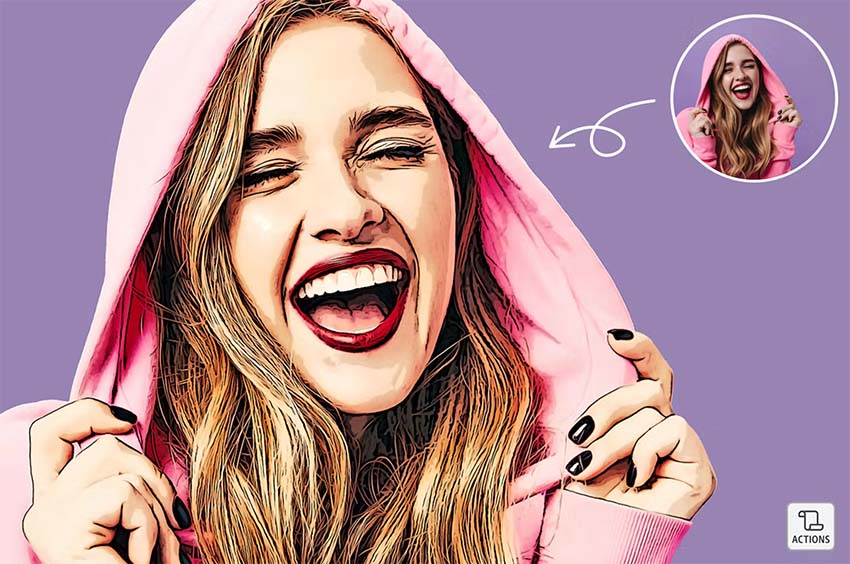 Posterize Photo Effect (ATN)