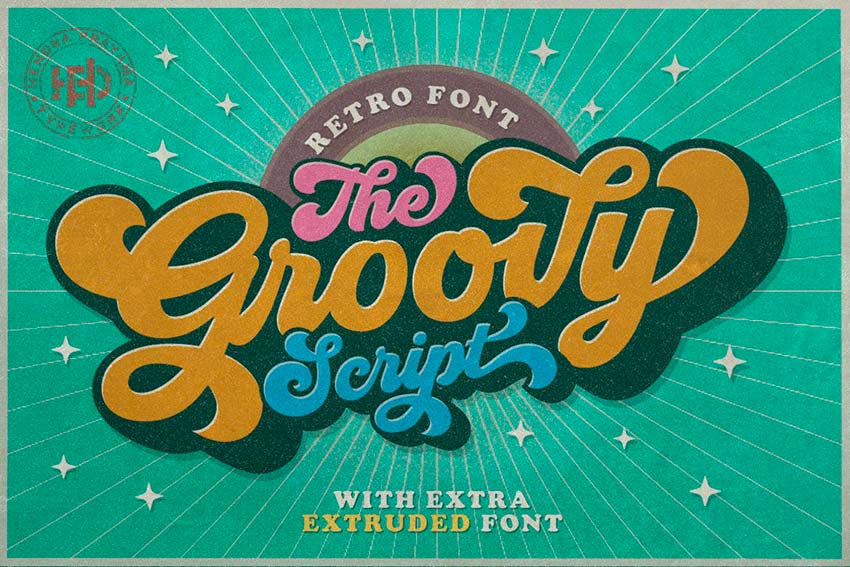 Groovy Retro Font (OTF)