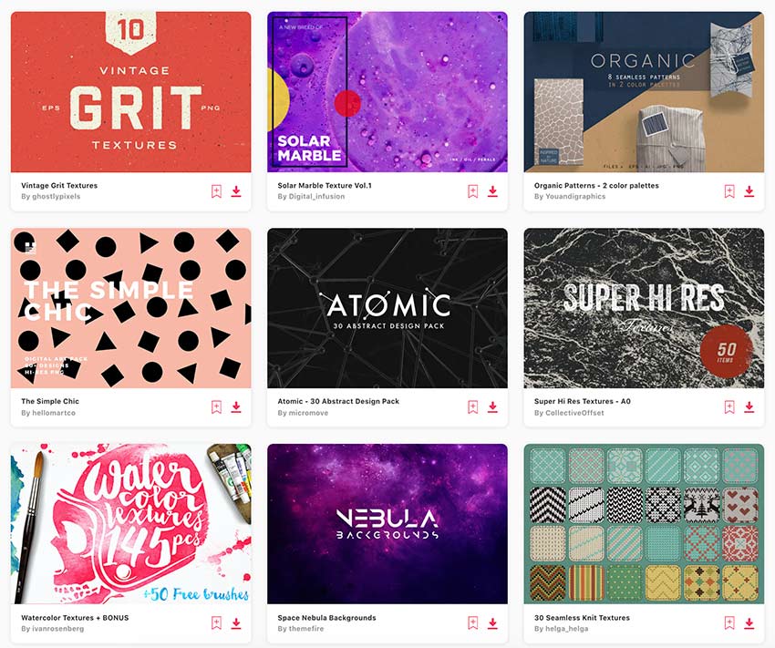 Enjoy unlimited texture Illustrator downloads with a subscription to Envato Elements.