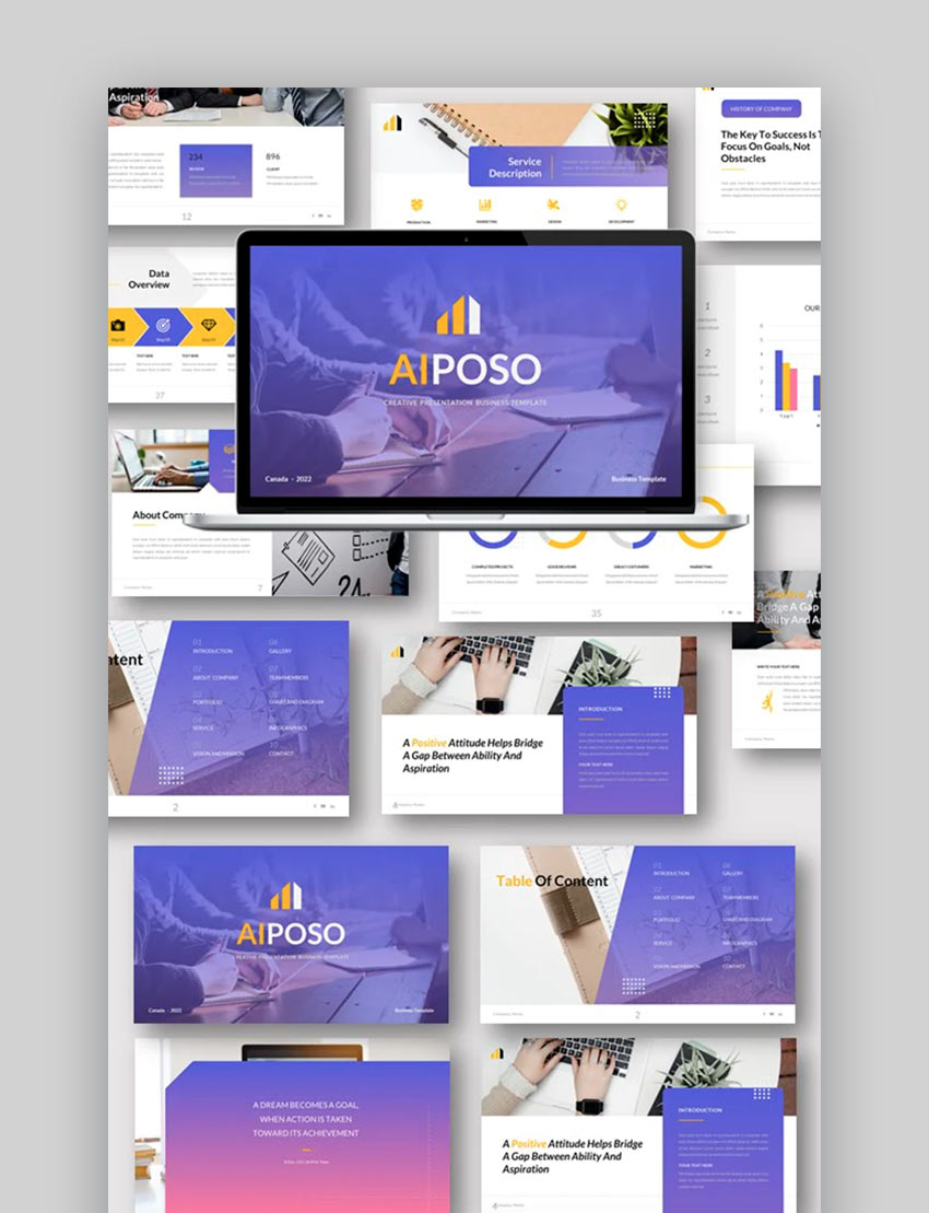 Aiposo - Plantillas para Google Presentaciones