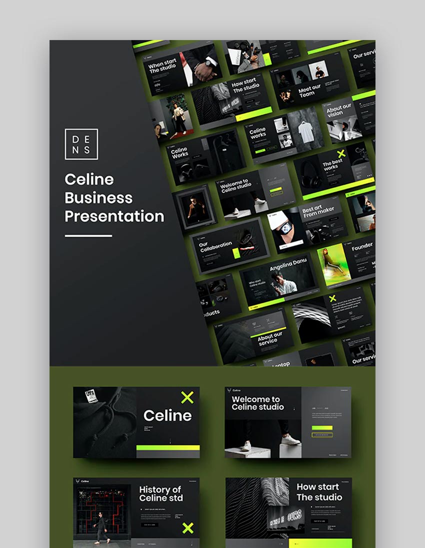 Celin - Plantillas para Diapositivas de Google