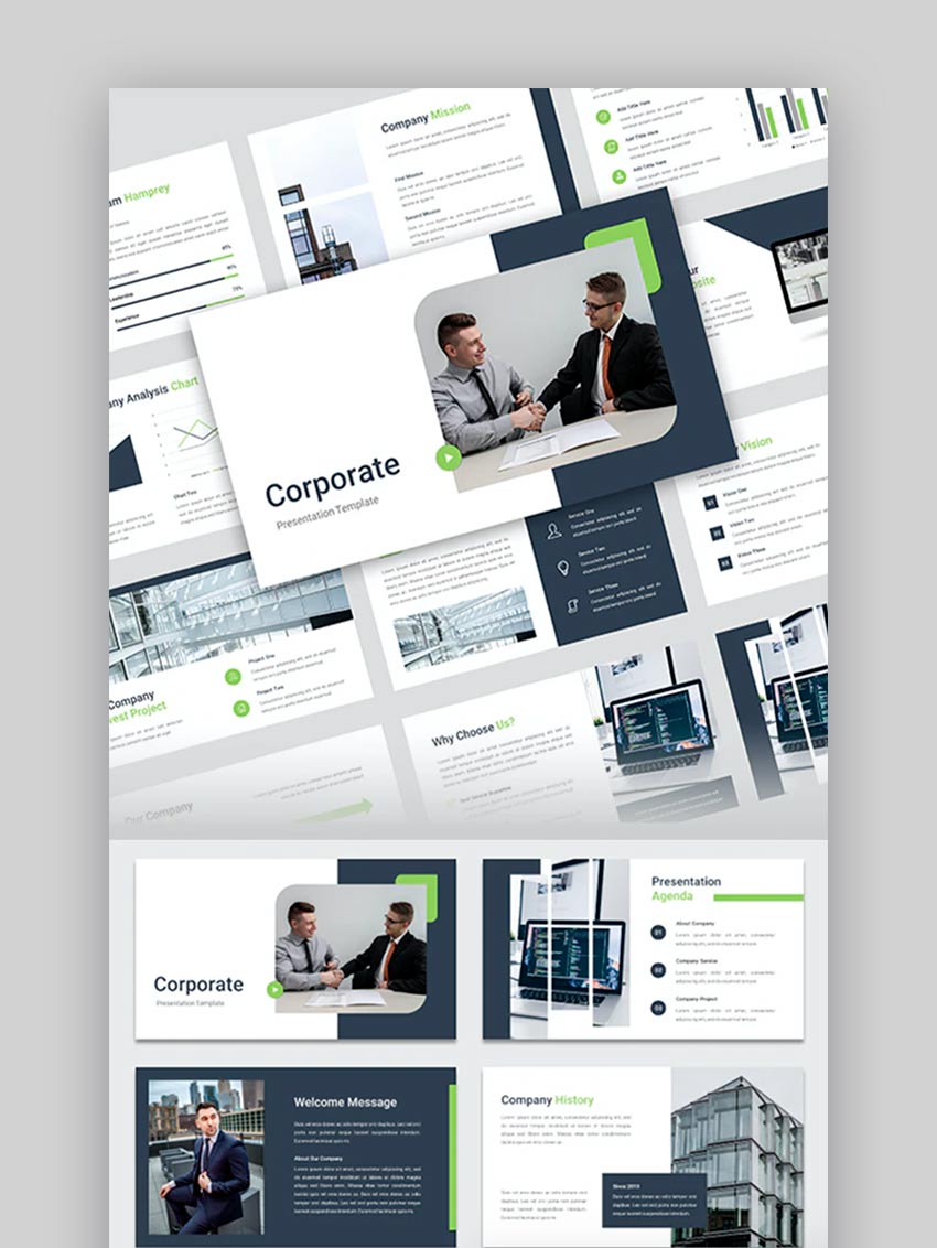 Corporate - Template Presentaciones Google Slides
