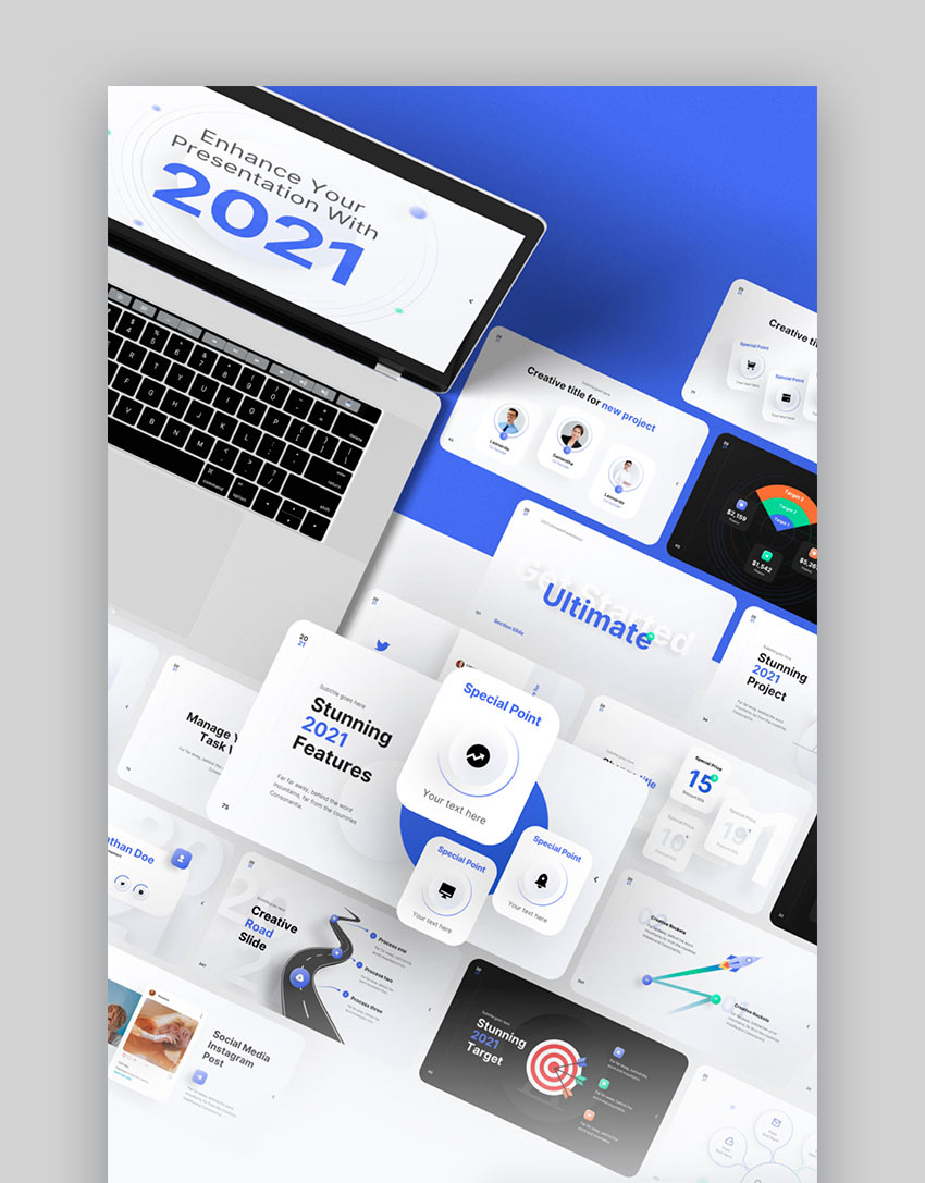 2022 Ultimative Mehrzweck-Keynote-Vorlage