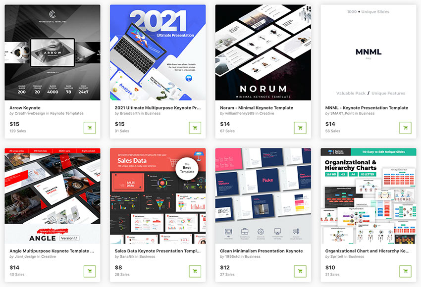 Hier sind die besten Premium Business Keynote Vorlagen von GraphicRiver für 2022.