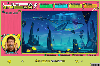 90s Streaming Overlays