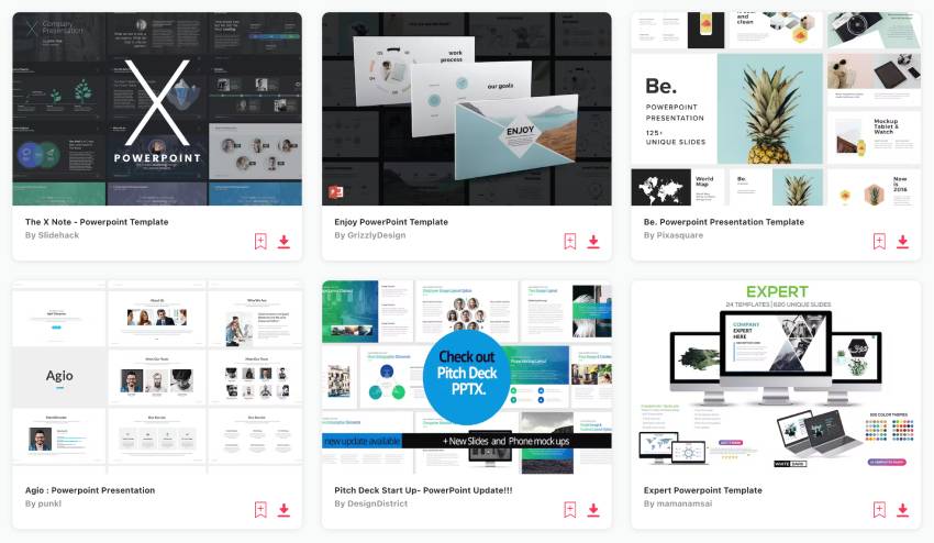 PowerPoint presentation design templates