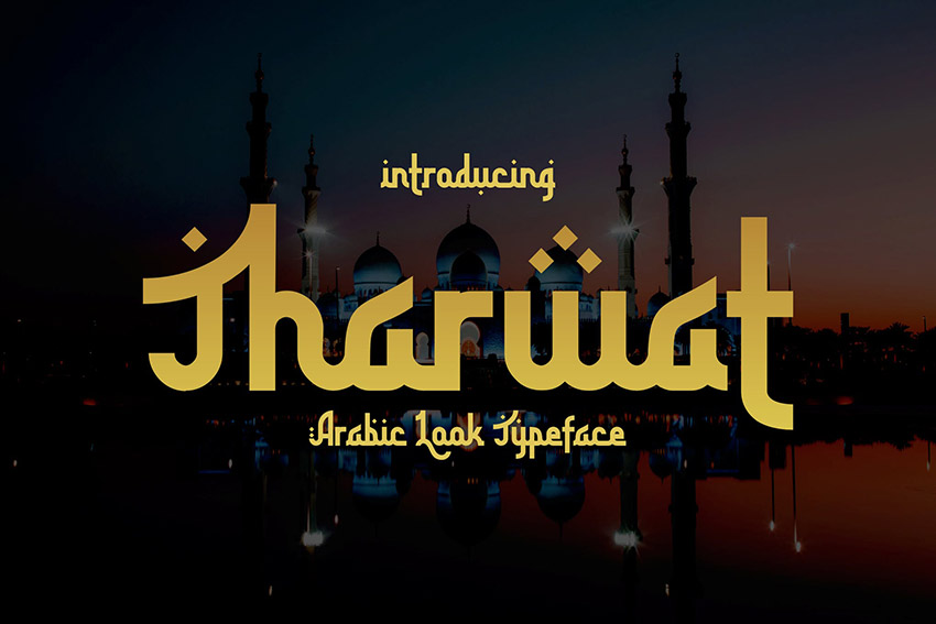 Tharwat Arabic Looking Font