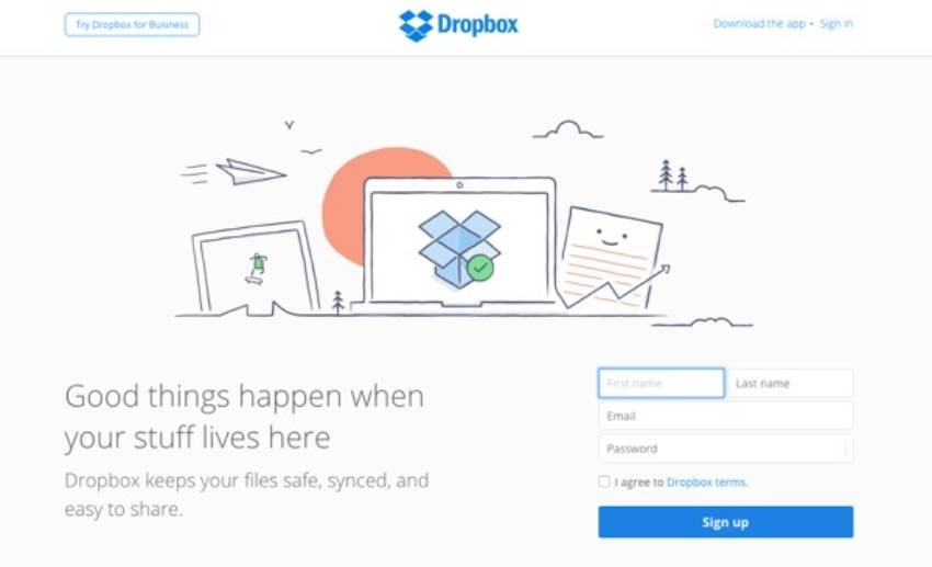 dropbox site