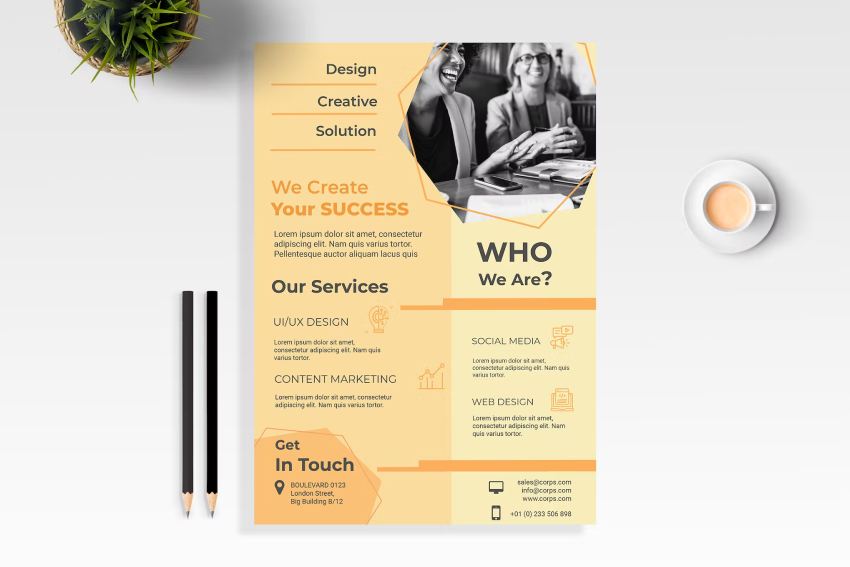 Yellow Business Flyer