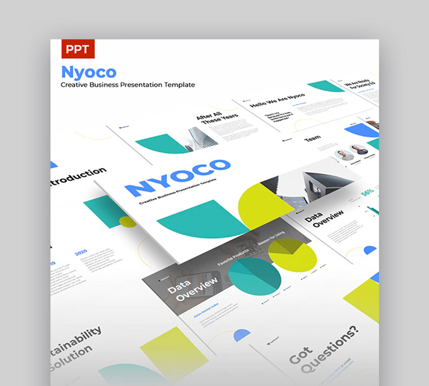 Nyoco Simple PowerPoint Theme