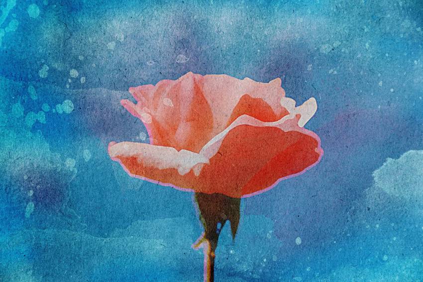 Nostalgic Watercolor Photo Effect