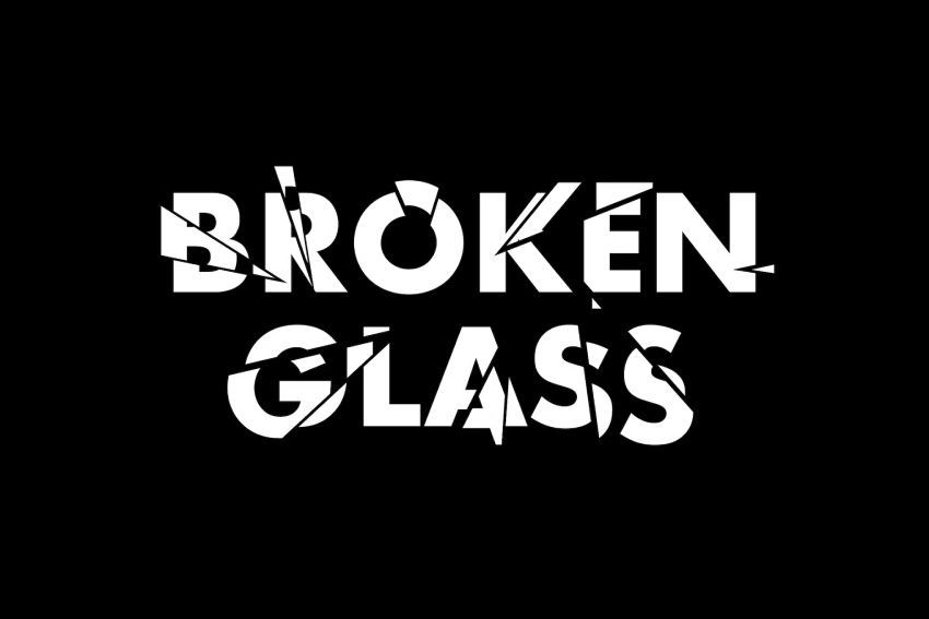 Broken Glass Photoshop Effect