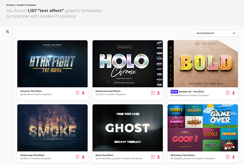 Great Text Effects Photoshop