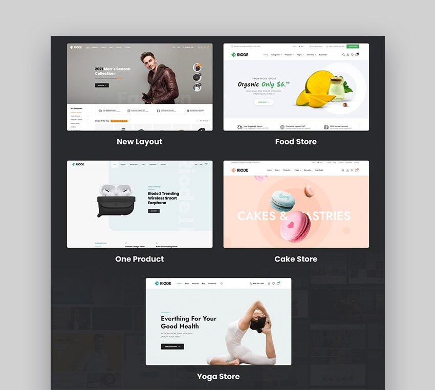 Riode Top Theme WooCommerce