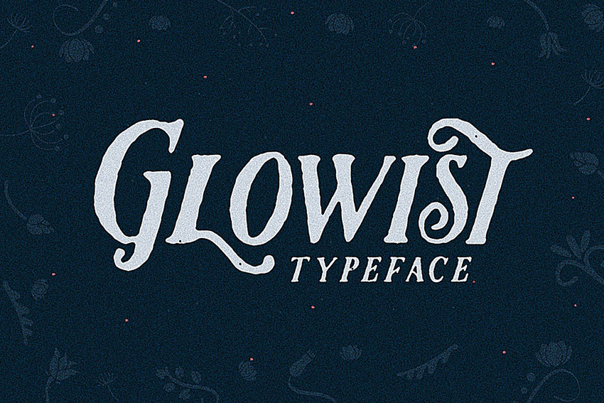 Glowist Bold Serif Fonts