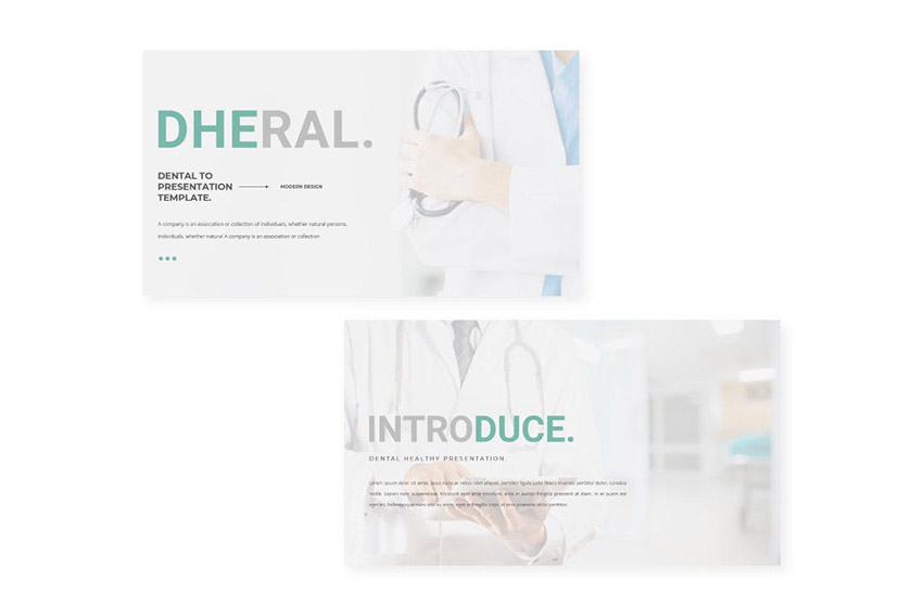 Dheral Medical PowerPoint PPT Presentation Template Design