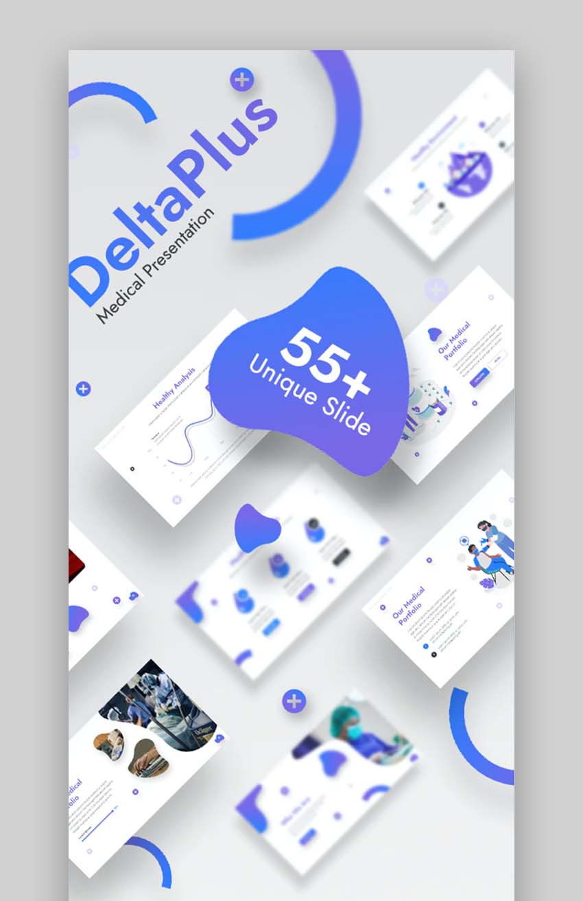 Deltaplus - Template de Medicina Moderno