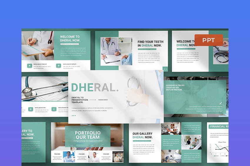 Dheral - Plantillas PowerPoint de Salud