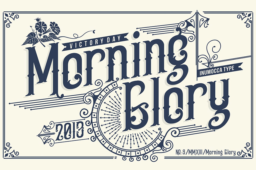 Morning Glory Modern Serif Typography Font Download