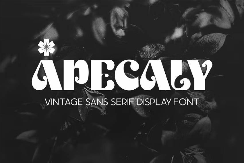 Apecaly - Vintage Font