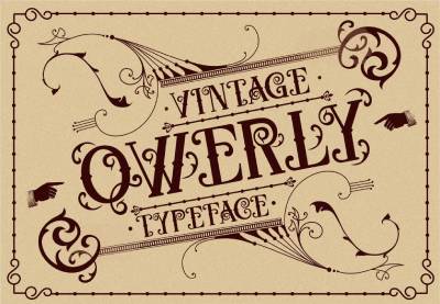 Qwerly Vintage Font