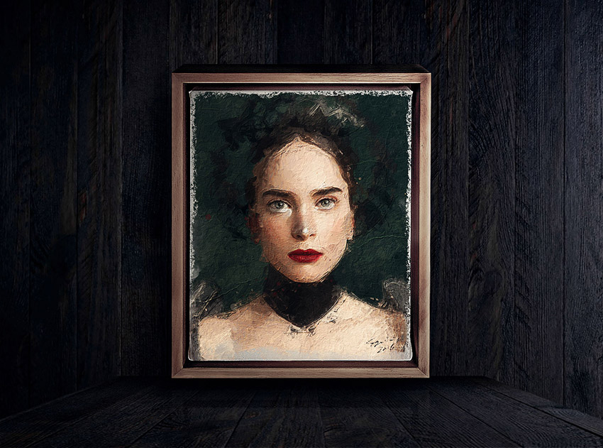 Animated Real Paint FX - Photoshop Add-On