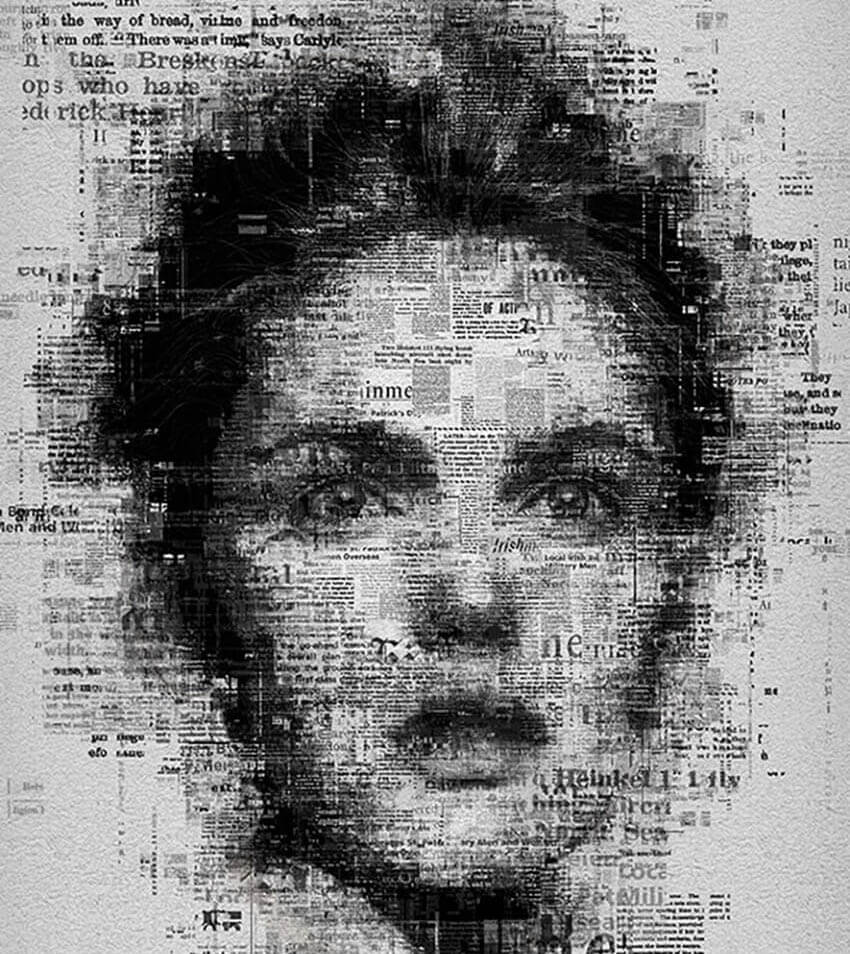 Newspaper Art Photoshop Action