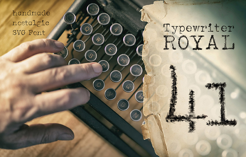 1941 Typewriter Font Download