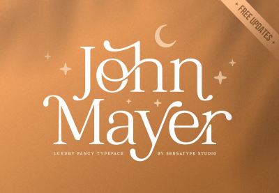 John Mayer - Fancy Font
