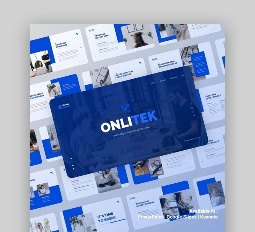Descarga las mejores Plantillas de PowerPoint de Tecnología en GraphicRiver