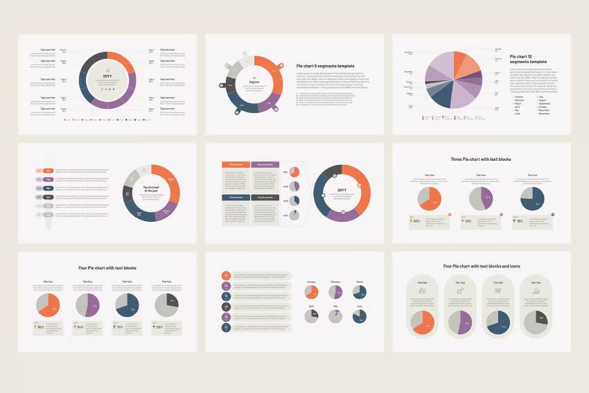 Chart and Diagram Infographic PPT